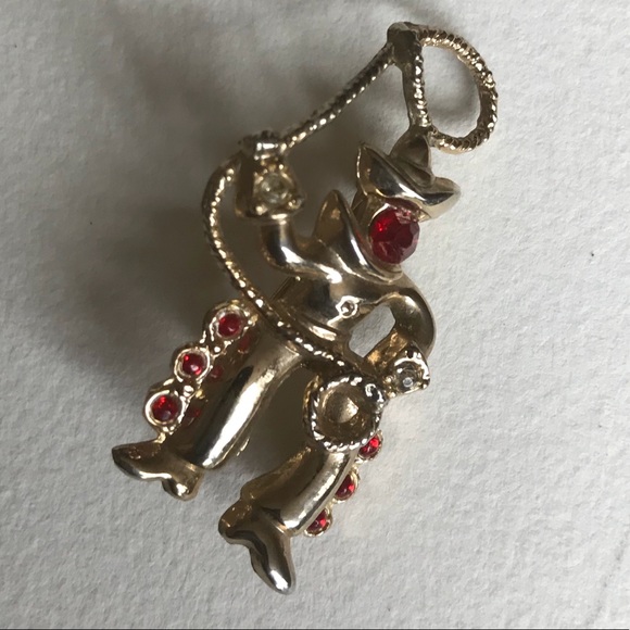 Jewelry | Vintage Rodeo Clown Pin | Poshmark